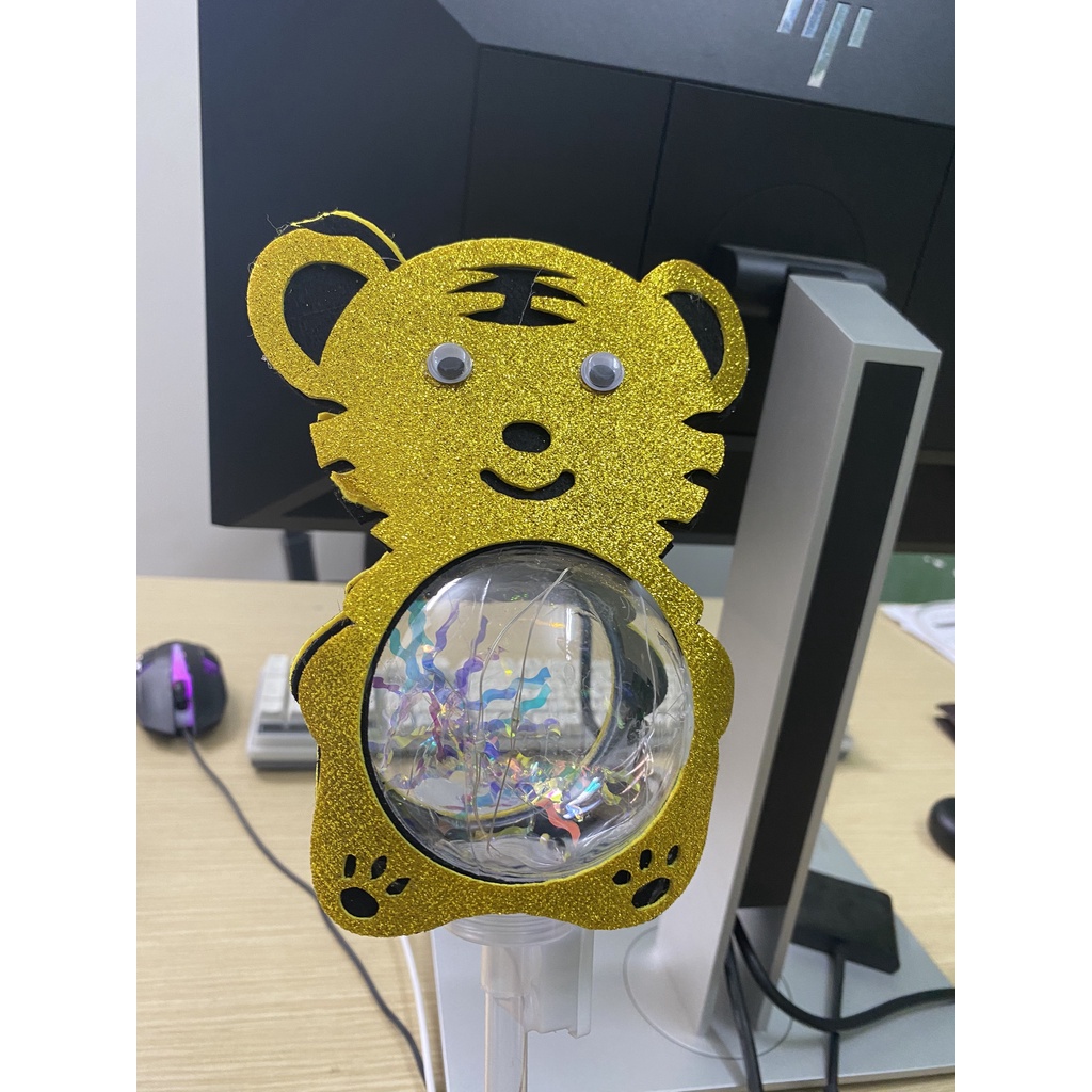 ĐÈN TRUNG THU Đèn Led hình thú Ngỗ nghĩnh 3 chế độ, An toàn cho bé yêu( sẵn pin)