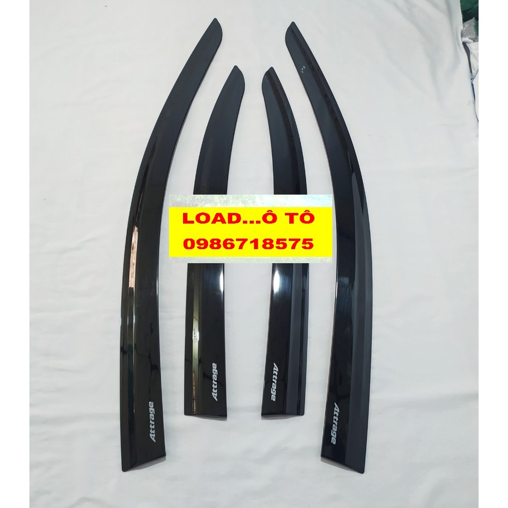 Vè Che Mưa Xe Mitsubishi Attrage 2018-2021 Đen Thái Dày Hàng Loại 1 | BigBuy360 - bigbuy360.vn