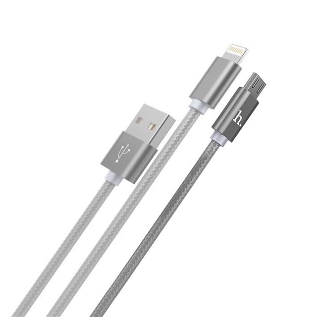 Cáp HoCo - X2 - 2 đầu Micro - Lightning