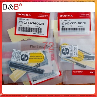 Trọn Bộ Tem thông số dream thái chính hãng honda thái xịn (Shop B&B )