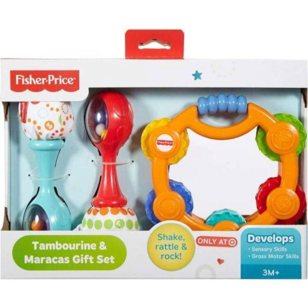 Đồ Chơi FISHER PRICE 19 Bộ Lục Lạc Nhạc Cụ Cho Bé DPY77