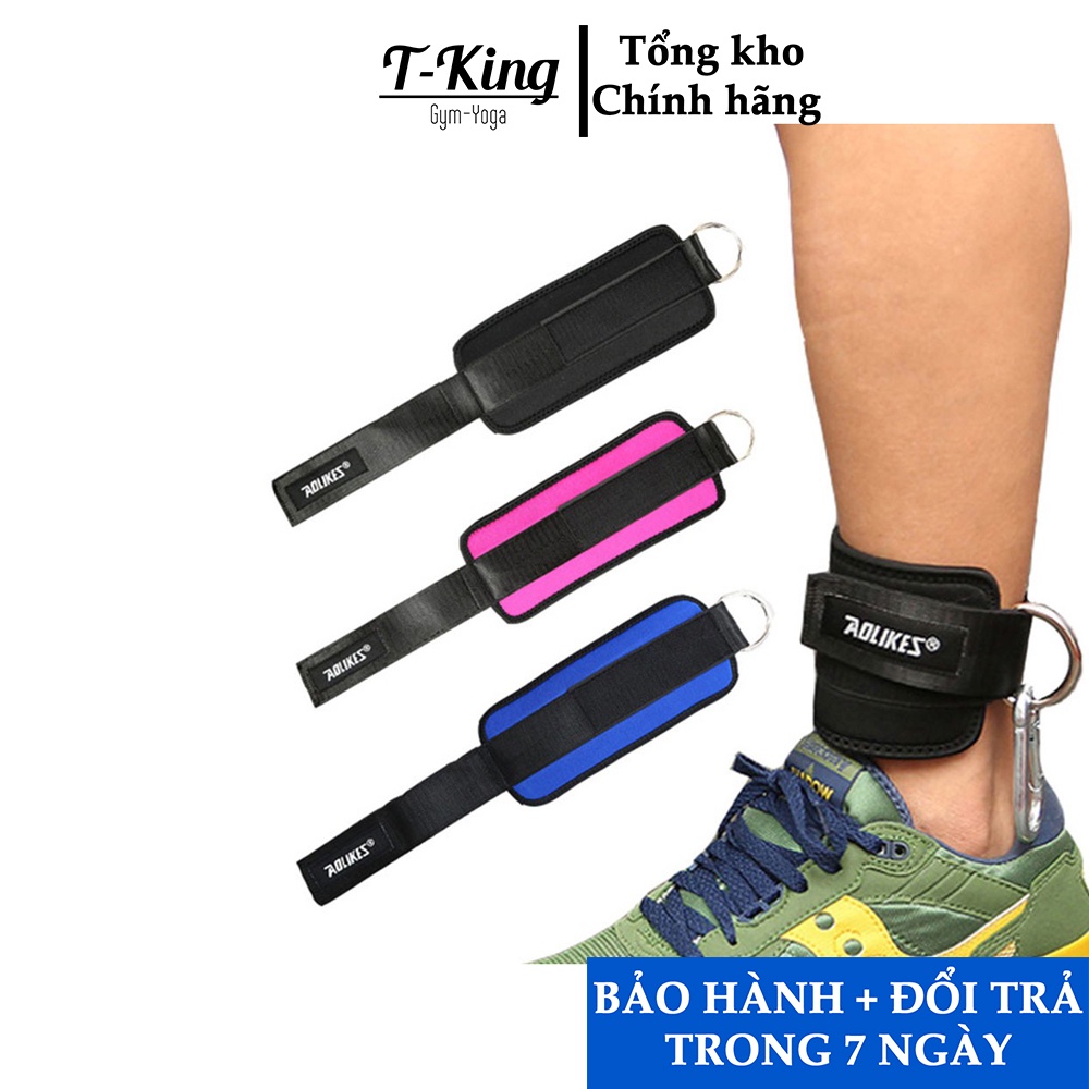 Đai móc cổ chân, hỗ trợ các bài tập chân khi tập gym ( 1 cặp)