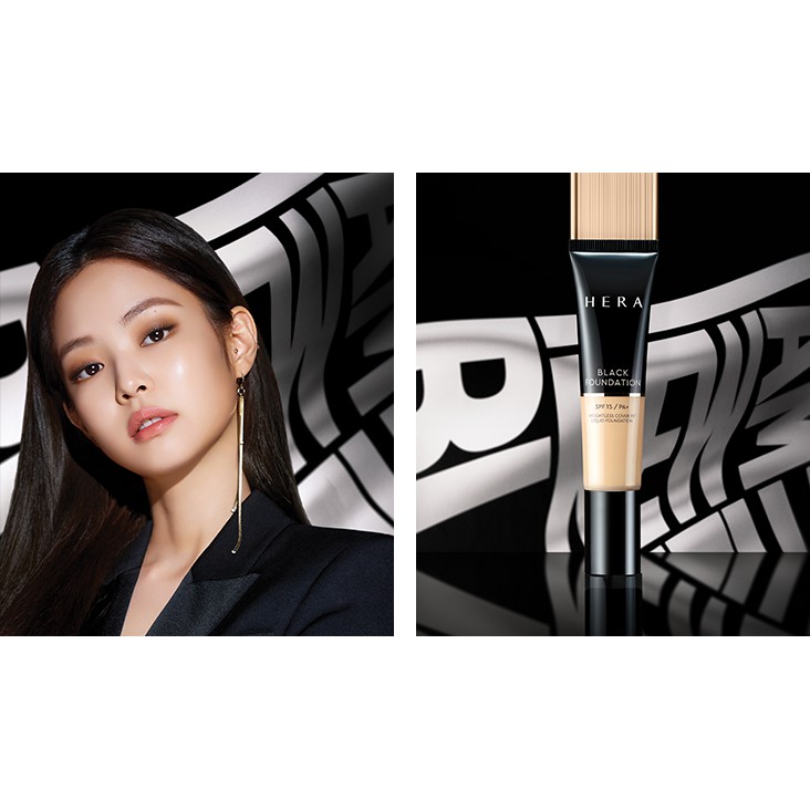 Kem Nền Hera Black Foundation SPF15/PA+ Weightless Cover Fit Liquid Foundation