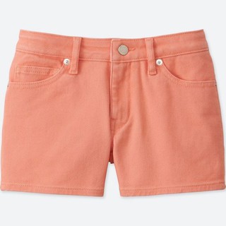 Quần shorts denim bé gái Uniqlo chính hãng