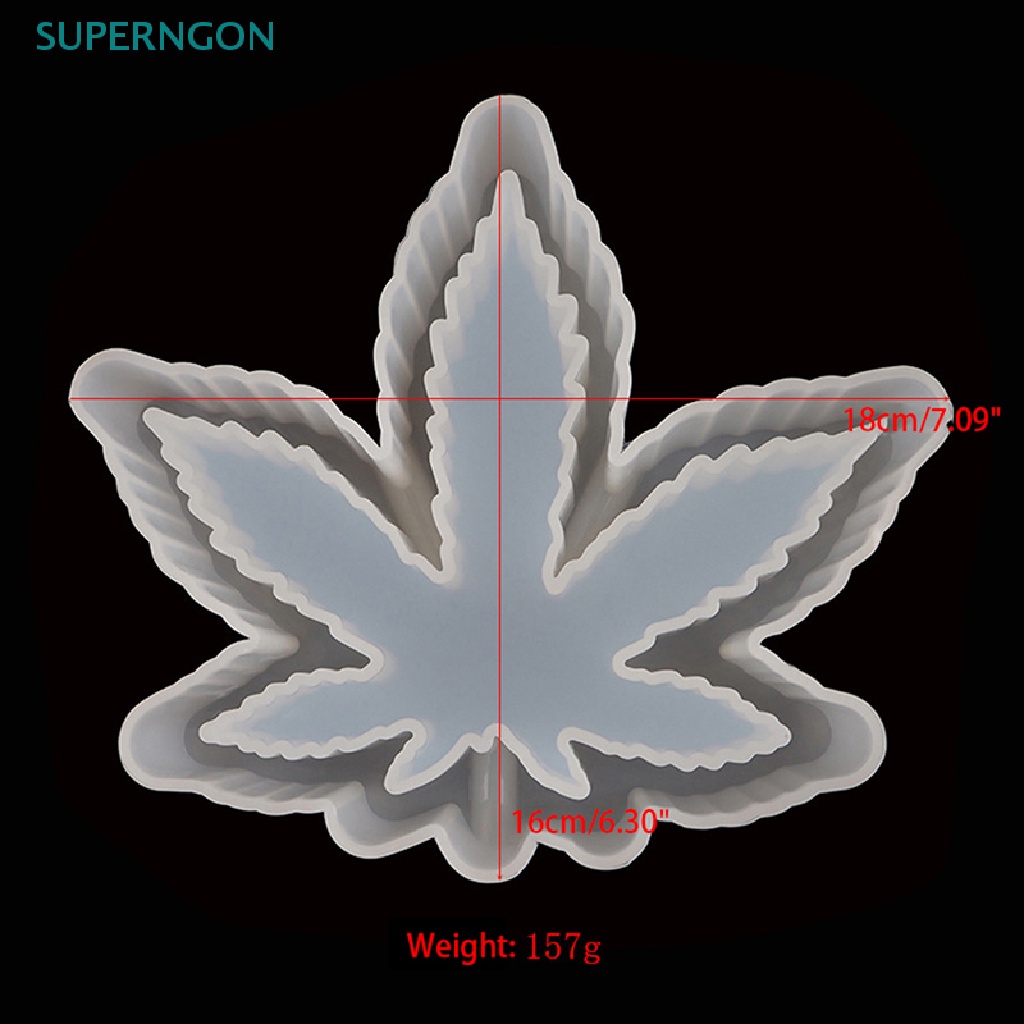 Khuôn Silicone Làm Gạt Tàn Hình Lá Phong