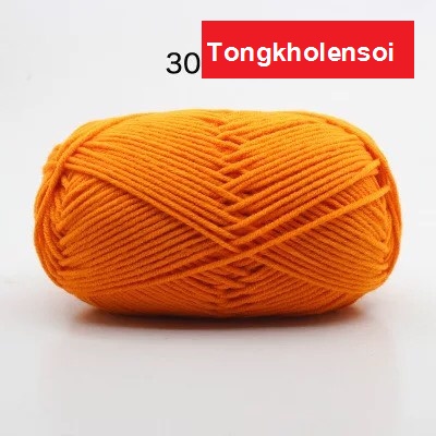 Len Milk Cotton 50g bảng 62 màu 50gr