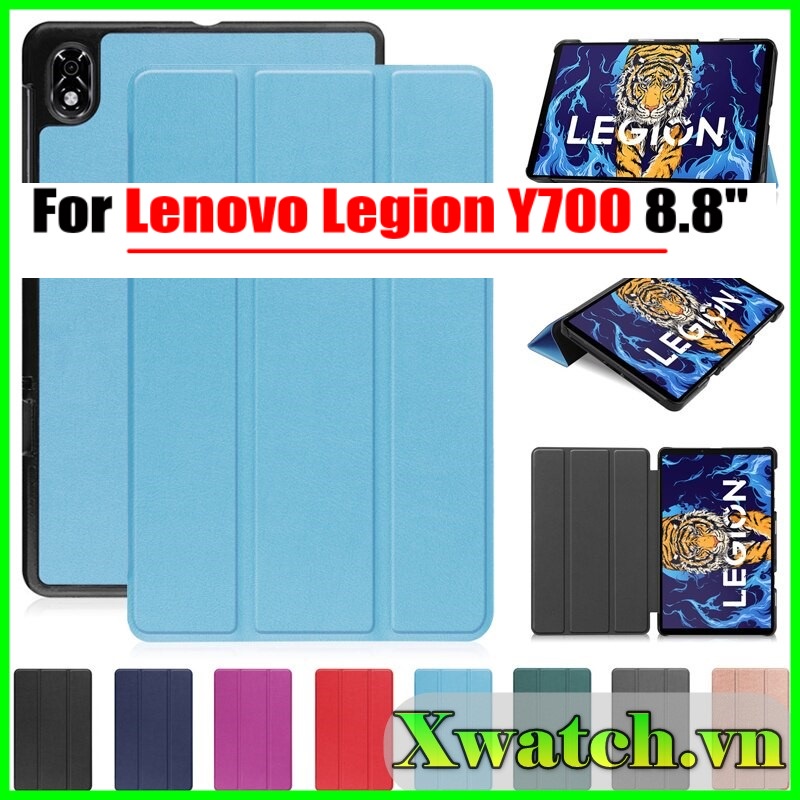 Bao Da Lenovo Legion Y700 8.8" TB- 9707F 9707N Nắp Gập Từ Tính Chống Dấu Vân Tay