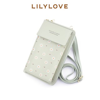 Túi đeo chéo nữ mini đựng điện thoại thời trang cao cấp nhiều ngăn giá rẻ phong cách Hàn Quốc LILYLOVE V-02