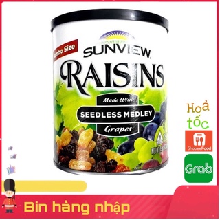 Nho Khô Mỹ Sunview Không Hạt 425g