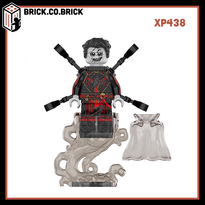 Doctor Strange Đa Vũ Trụ Hỗn Loạn Mẫu 4 Tay Cực Hot Đồ chơi Lắp ráp Siêu Anh Hùng Marvel Bác Sĩ Strange KT1057
