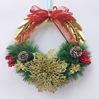 Vòng nguyệt quế Noel hàng cao cấp