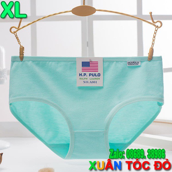 SỈ ZALO RẺ HƠN NHIỀU_ Quần Lót Cotton 15 Màu Siêu Đẹp H001 SIZE TO XL