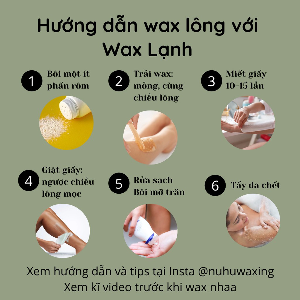 Wax lông mật ong Horshion to + tặng que gỗ wax lạnh NUHUWAXING