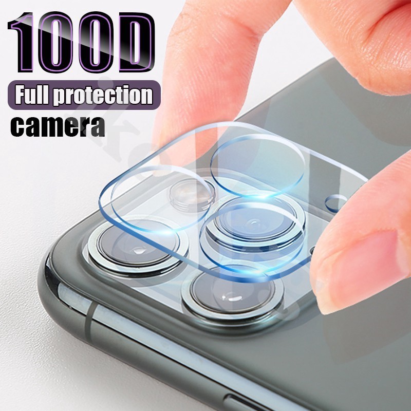 Miếng dán bảo vệ cho ống kính máy ảnh iPhone 8 7 6 6s Plus XS XR 11 Pro Max