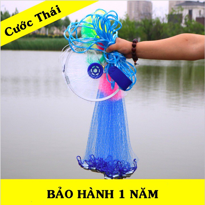 Chài đánh cá 7 màu .Lưới đánh cá