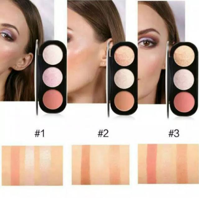 (hàng Mới Về) Bảng Phấn Má Hồng Và Bắt Sáng Focallure | BigBuy360 - bigbuy360.vn