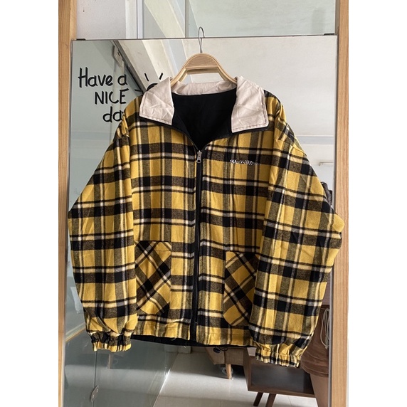 Áo khoác kaki mặc được hai mặt Ulzzang style [SALE SHOCK]  Hàng Quảng Châu