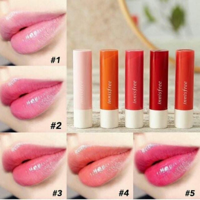 Son Dưỡng Môi Innisfree Glow Eco Flower Tint Balm