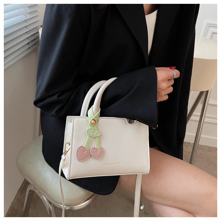 IELGY Túi Xách Đeo Vai Họa Tiết Quả Cherry Thời Trang Dành Cho Nữ
