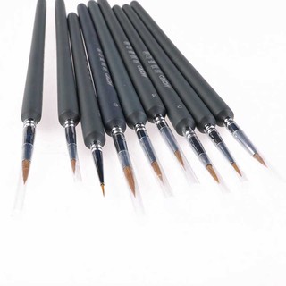 Bộ 9 Cọ Vẽ Màu Nước Nghệ Thuật