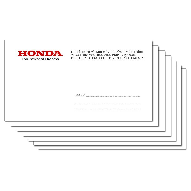 IN PHONG BÌ 12X22 CM THEO YÊU CẦU