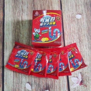 Combo 5 gói bột thông tắc cống xuất hàn đỏ, bồn cầu siêu mạnh