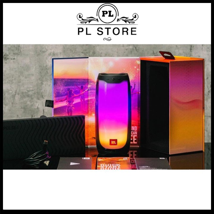 [Chọn Màu] Loa bluetooth Pulse 4 Plus  Đèn Led đổi màu theo điệu nhạc,Loa không dây chất lượng âm tuyệt hảo