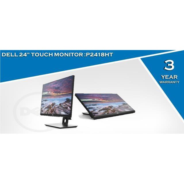 Màn Hình DELL P2418HT 24 inch IPS Full HD Cảm Ứng - Hàng Chính Hãng | BigBuy360 - bigbuy360.vn