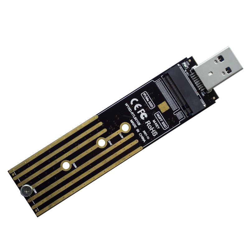 Đầu Đọc M.2 NVME USB 3.1 M.2 NGFF Tương Thích Với Samsung 950/960/970 Evo/Pro PCI-E Ty