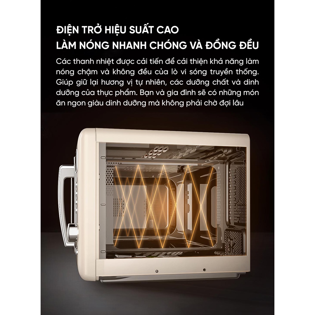 Lò vi sóng kèm nướng Xiaomi Qcooker CR-WB01S