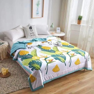Chăn Trần Bông Chất Liệu Cotton Đũi Thấm Hút Mồ Hôi Sử Dụng Cả 4 Mùa (20 Mẫu) - MS 03