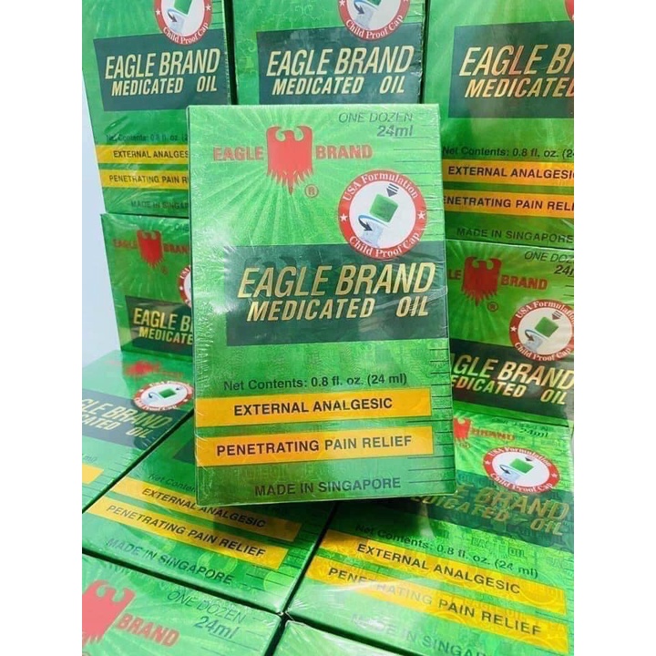 Dầu gió xanh 2 nắp của Mỹ 24ml
