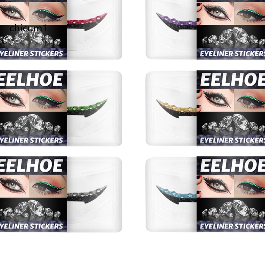 Miếng dán trang trí kẻ mắt đính đá giả độc đáo
 | BigBuy360 - bigbuy360.vn