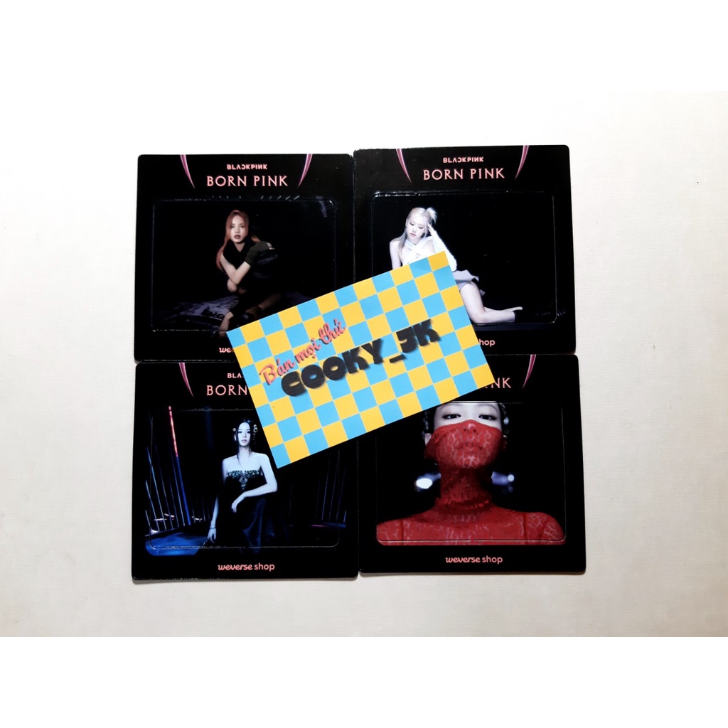 QUÀ PRE ORDER WE.SHOP BLACKPINK-ẢNH SƯU TẦM SIÊU DỄ THƯƠNG