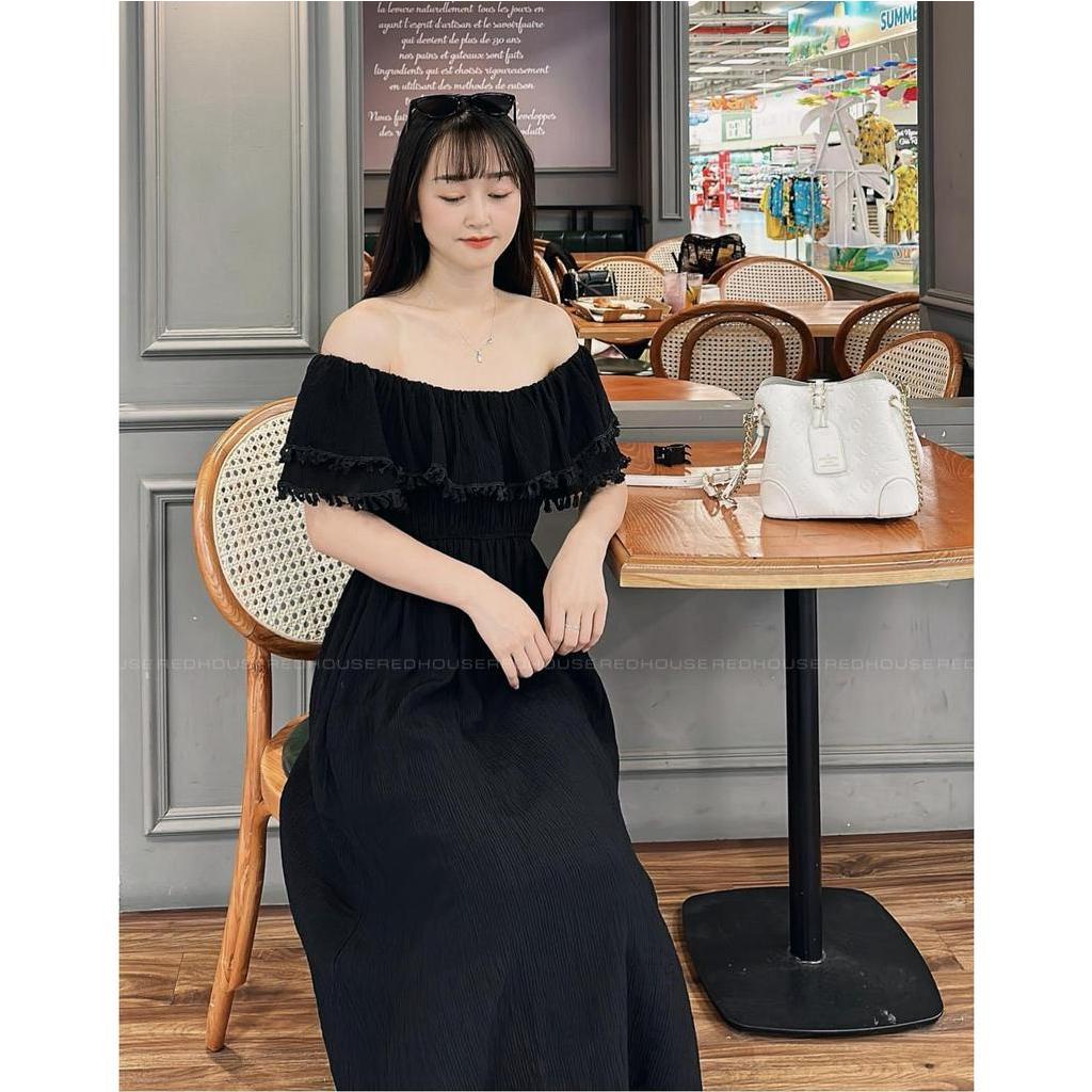 Váy trễ vai chun bụng