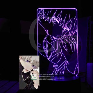 [QUÀ TẶNG ĐỘC ĐÁO] Đèn Ngủ Anime Đèn Ngủ 3d Jujutsu Kaisen Toge Inumaki AJKN0501 16 màu tùy chỉnh quà tặng trang trí