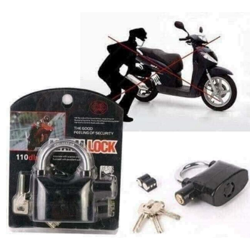Ổ khoá chống trộm xe máy khoá nhà