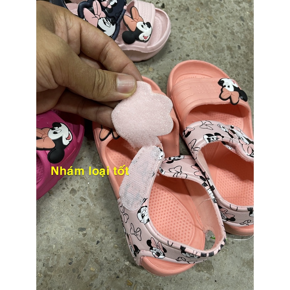 Sandal Xốp Mickey SA409 Cho Bé Gái Siêu Nhẹ, Bền, quá đẹp; cỡ 18-29