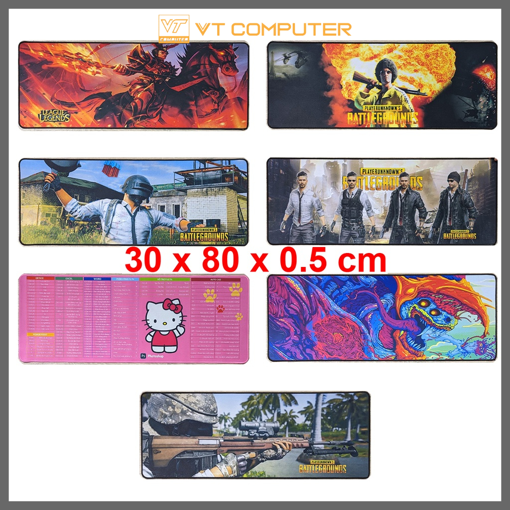 Lót Chuột Siêu Dày - Size Cực Đại / 40 x 90 / 30 x 80 / Sale Xả Kho