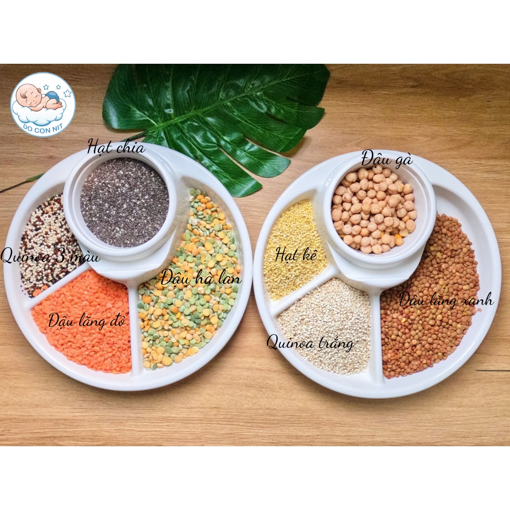 Đậu Hạt Hữu Cơ Bổ Sung Dinh Dưỡng Cho Bé Ăn Dặm Gói 100g