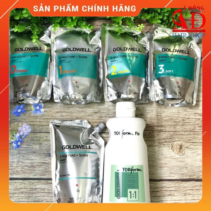 [Chính hãng] [Siêu rẻ] Kem dập duỗi (dập ép) nước dố 2 Goldwell Đức 400ml