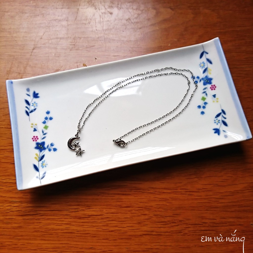Dây chuyền sao trăng vintage Nhật - Em và nắng