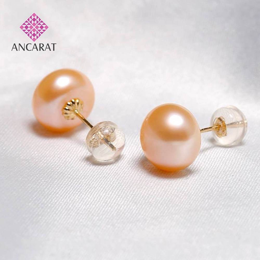 [Mã FARSBR241 giảm 15k đơn 0đ] Bông tai ngọc trai thiên thiên vàng 18k - ANCARAT