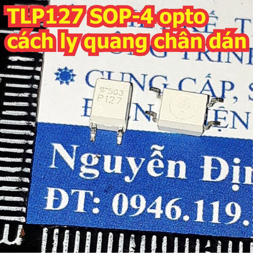 5 con TLP127 P127 SOP-4 opto cách ly quang chân dán kde1201