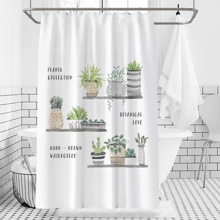 Rèm che bồn tắm chống thấm nước bằng polyester cao cấp