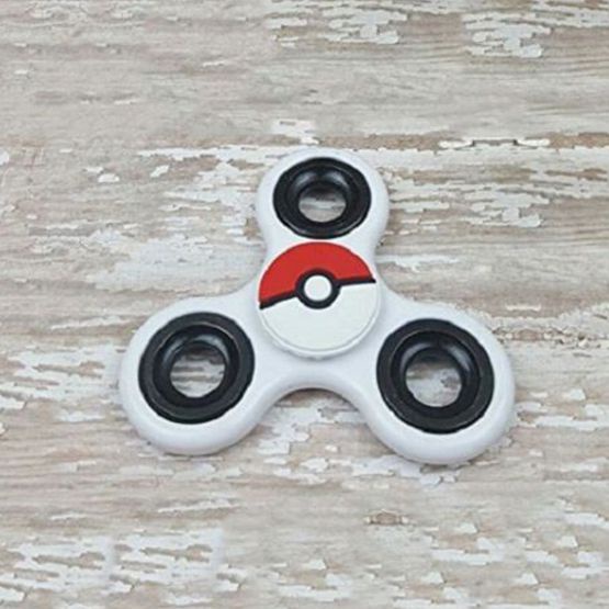 Con Quay Đồ Chơi Fidget Spinner Edc HìNh Quả BóNg Pokemon GiúP GiảM Stress