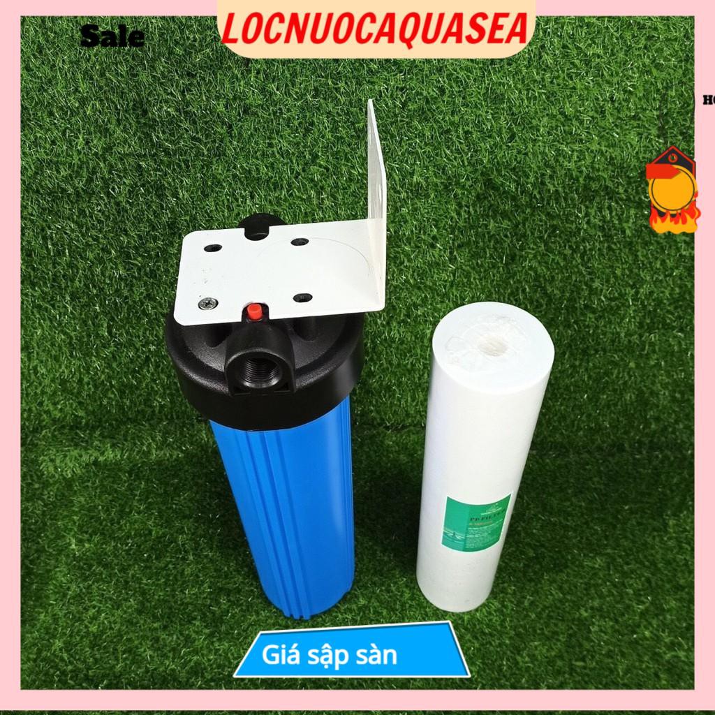 Cốc Lọc 20 inch Béo ♦ Cốc Lọc To ♦ Cốc Lọc Tổng Đầu Nguồn ĐÃ BAO GỒM LÕI VÀ GIÁ SẮT NHƯ HÌNH