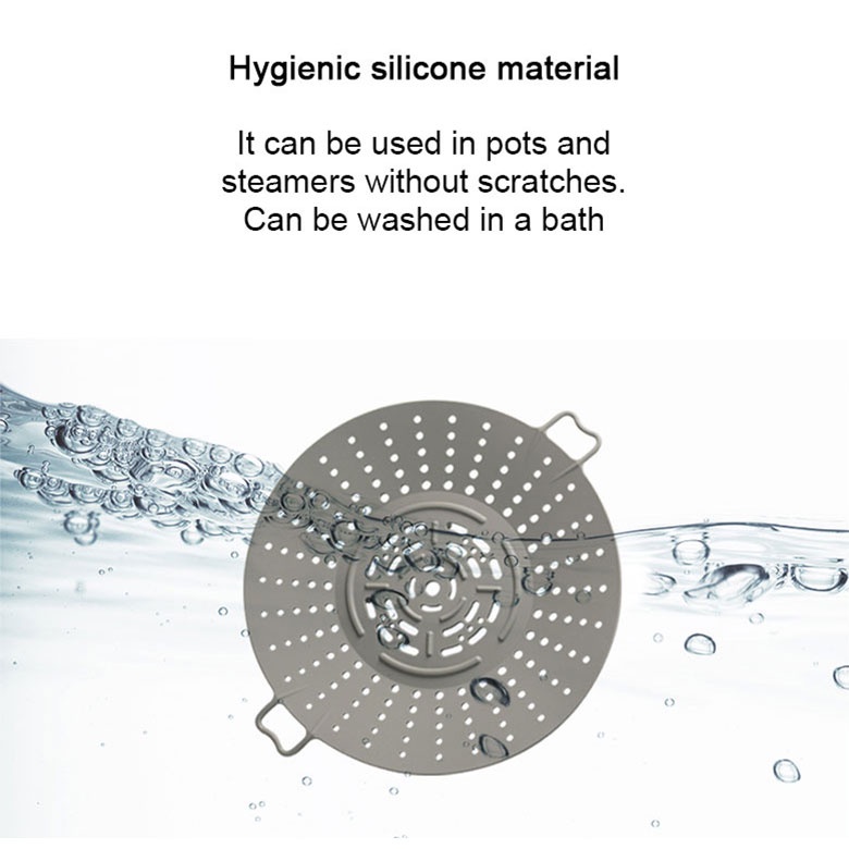 Flaito Silicone Multipurpose Kitchen Steamer Dumpling Baby Food Cooking Korea