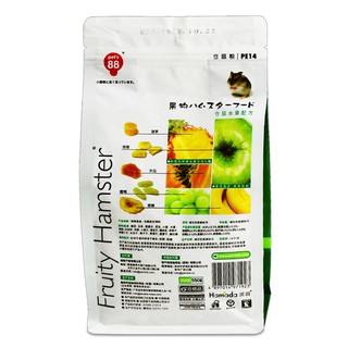 Thức ăn hamster tổng hợp trái cây 550g