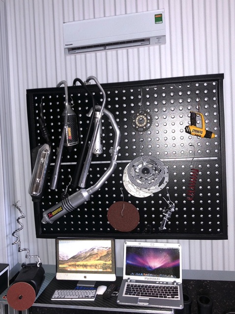 Mô hình set máy lạnh 1/12